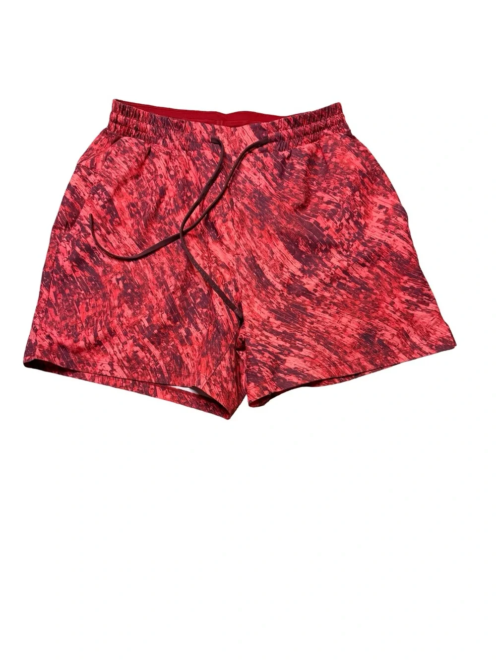 ✨❤️ Lululemon Channel Cross Swim Short 5” Submersion Pink Punch Multi Size S ❤️✨